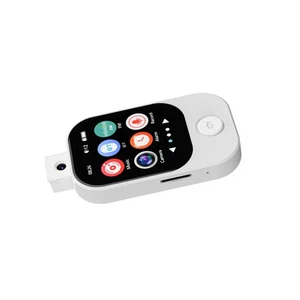 0GB White MP3 Music Player With Camera 2.01in Touchscreen Metal Frame Porta BST - Picture 1 of 18