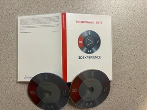 Solidworks 2017 3D Experience 2 Discs 64-Bit Windows OHNE SERIELLE/CD-SCHLÜSSEL Machinist. - Bild 1 von 3