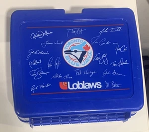 Vintage Toronto Blue Jays 1991-92 Loblaws Lunch Box and Thermos - Bild 1 von 5