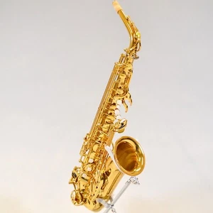 YAMAHA YAS-82Z YAS82Z Custom Alto Saxophone Gold Lacquer Finish with Body Case - Picture 1 of 10