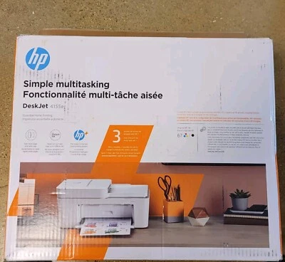 HP Deskjet 4155e All-In-One Inkjet Printer New Open Box - Image 1 of 4