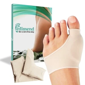 Gel Pad Protector Sleeve for Hallux Valgus, Arthritis, Big Toe Pain Relief (2PC) - Picture 1 of 8