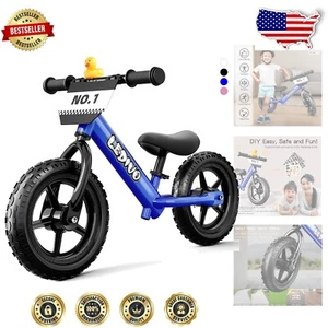 Balance Bike for Toddlers - 12 Inch, Lightweight & Customizable for Ages 2 to 5 - Picture 1 of 9