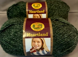 Lion Brand Heartland Yarn #180 Kings Canyon 180G  2 Skeins 5 Oz New USA - Picture 1 of 4