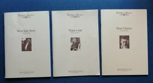 3 Libretti Teatro alla Scala: "PETER GRIMES + VOJNA I MIR + WEST SIDE STORY" - Picture 1 of 1