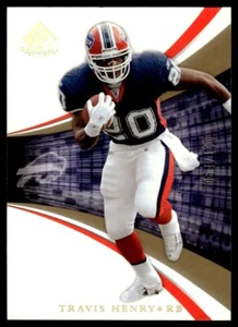 2004 SP Game Used Gold Travis Henry /100 Buffalo Bills #11 - Picture 1 of 2
