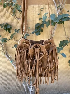 Joe Boxer Fringe Crossbody/shoulder Bag - Picture 1 of 7