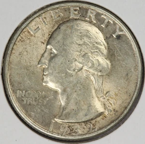 1932 Washington Silver Quarter 25C - Bild 1 von 2