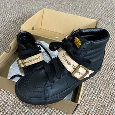 white leather high top vans womens