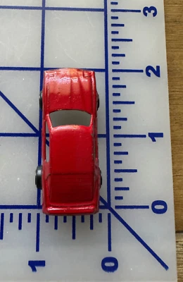 Tootsietoy Años 80 Pontiac Firebird Rojo 2" Chicago EE. UU. Juguete Tootsie de Metal Foto 1 de 4