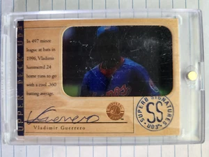 Vladimir Guerrero 1997 Upper Deck ud3 superb signatures - Picture 1 of 3
