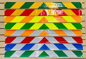 6"x72" Reflective Chevron Panels Decal Oralite Orafol (Multiple Colors) V98 - Bild 1 von 12