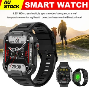 Waterproof Smart Watches Sport Heart Rate Monitor Fitness Tracker BT Calling - Picture 1 of 13