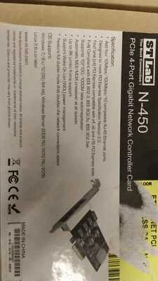 STLAB N-450 PCIE 4 Port 1Gbps - Image 1 of 2