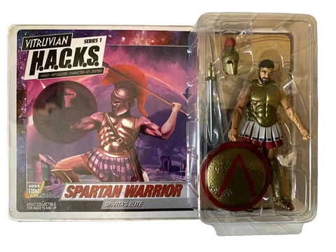 Boss Fight Studios Vitruvian HACKS Series 1 Sparta's Elite Spartan Warrior NEW Cover