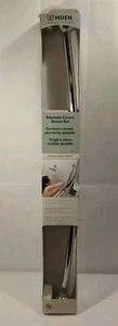 Moen Adjustable Curved Shower Rod - 54-72 Inches - Chrome - Picture 1 of 6