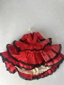 Muñeca Madame Alexander 8" 595 España De Colección Vestido Rojo ¡SOLO! - Imagen 1 de 7