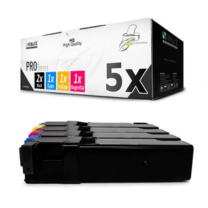 5x Mehrwegtoner Pro Toner Alternative pour Epson CX-29-DNF C-2900-DN C-2900-N - Photo 1/4