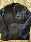 H&M Linen jacket Navy 40 Regular