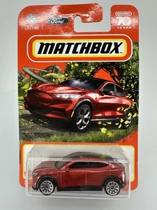 2021 Ford Mustang Mach-E | Matchbox | Red | 1:64 - Picture 1 of 3