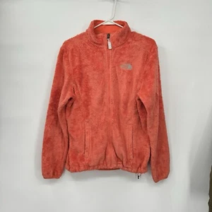 The North Face Damen Plüsch Fleece Jacke Reißverschluss vorne Sherbet Orange M - Bild 1 von 14