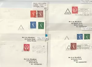 c.1962 6x DIFF DEVON CODICE TELEGRAFICO COPERTINE EXETER SIDMOUTH HOLSWORTHY TOTNES - Foto 1 di 2
