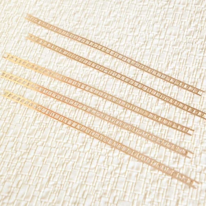 5 x OO / HO scale coppery ladders brass ladder strips solderable steps - Picture 1 of 6