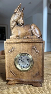 Junghans Wooden Antique Clock - Image 1 of 3