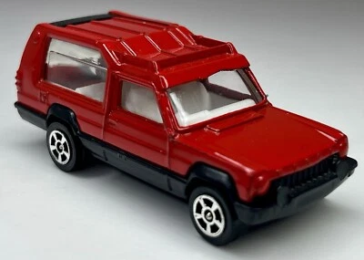 Vintage Corgi Talbot Matra Rancho Die-Cast Model Red & Black White Seats Toy Car - Image 1 of 4