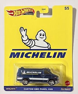 2021 Hot Wheels Premium Pop Culture Speed Shop 5/5 Michelin Custom GMC Panel Van