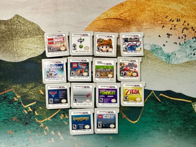 Jogos originais para Nintendo DS e 3DS americanos e Japoneses (LOTE A) -  Escorrega o Preço