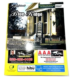 Guía telefónica 2017-2018 Yellow Pages Directory Henderson & Transylvania County NC - Imagen 1 de 9