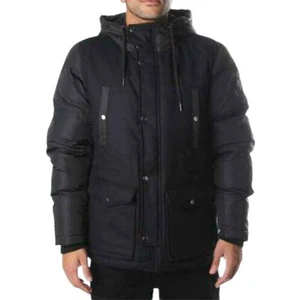DIESEL W-UNRESTY Mens Jacket Quilted Hooded Winter Outwear Coat - Picture 1 of 5