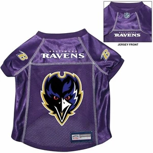 BALTIMORE RAVENS HUNDE KATZE PREMIUM TRIKOT ALTERNATIV mit NAMENSCHILD XS SMALL LARGE - Bild 1 von 1