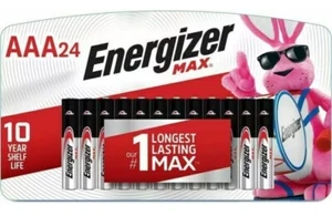 Energizer Max AAA, Triple A, Pilas Alcalinas, Paquete de 24 - Imagen 1 de 1