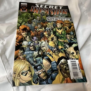 SECRET INVASION SAGA (2008) VF Marvel Comics • Skrull Invasion History… - Picture 1 of 12