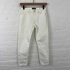 Banana Republic Women's High Rise Skinny Jeans Denim White Size 24P