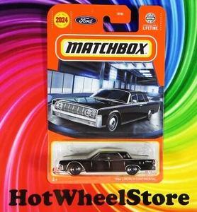 2024 Matchbox   Black   1964 LINCOLN CONTINENTAL    Card #21     MB16-052524 - Picture 1 of 7
