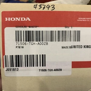 2019-2021 OEM Honda Civic Type R Tow Eye Cap Cover, RR. 71506-TGH-A00ZB - Picture 1 of 4