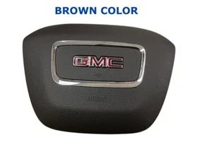 2018 19 20 21 22 2023 GMC Acadia driver wheel airbag BROWN 85132104 - Picture 1 of 3