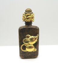 Miniature De Parfum Collection Ou Pour Le Sac Or Marbre Décor Souris -CADEAU