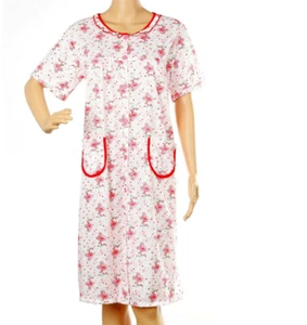 Casual Nights Women's Cotton Short Sleeve House Dress Gown New Size XL - Picture 1 of 1