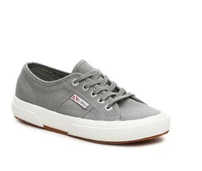 Zapatillas clásicas Superga 2750 Cotu gris salvia con cordones para mujer Foto 1 de 4