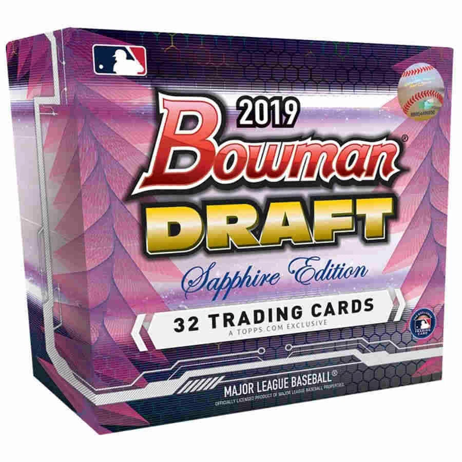 2019 BOWMAN DRAFT BASEBALL - SAPPHIRE EDITION Box Factory Sealed 21TOBBDSE - Image 1 of 1