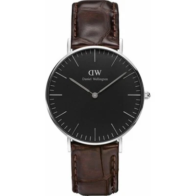 Женские часы Daniel Wellington Classic черные 36 York DW00100146 - Изображение 1 из 3