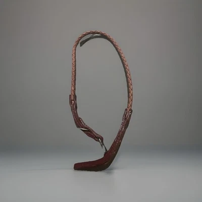 Dog Designer Collar Woven 14 Leather  - Image 1 of 4