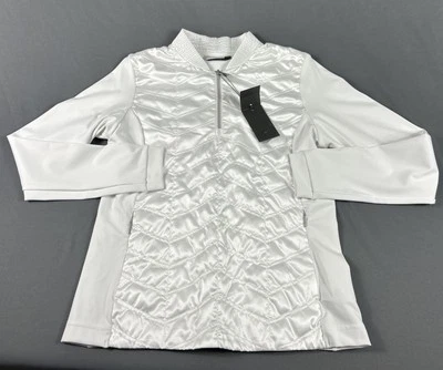 KJUS Womens Golf Jacket Retention Large 40 White Polyester Spandex NWT MSRP $299 - Image 1 of 4