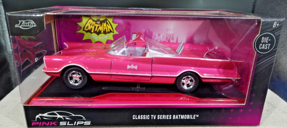 Jada Toys Pink Slips Classic TV Series Batmobile 1/24 - Image 1 of 3