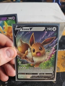 Eevee V SWSH065 SWSH: Sword & Shield Promo Cards Holo - Picture 1 of 1