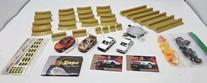 Zip Zaps Micro RC 4 Lot Cars/Bodies/Shells w/ Plugs & Extras Tool PARTS ZipZaps - Picture 1 of 14